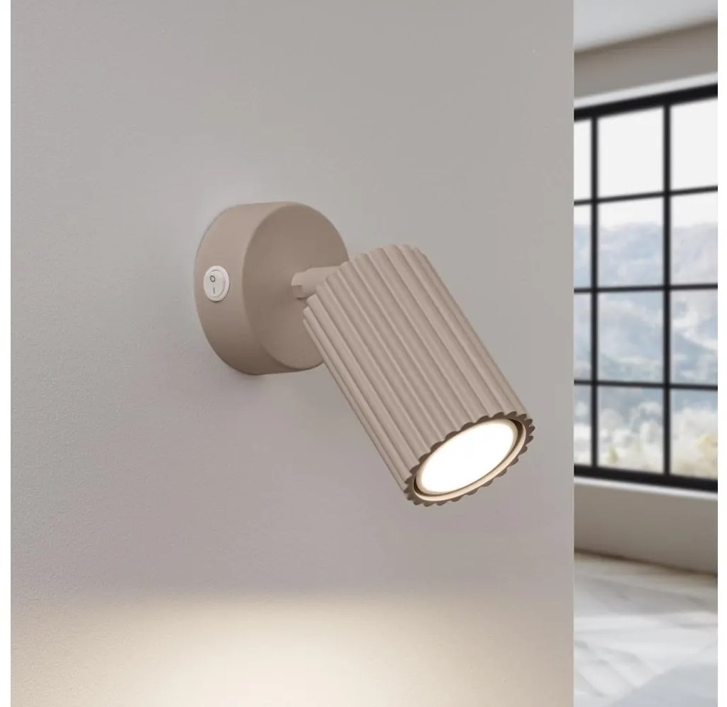 Brilagi - Kinkiet punktowy CRESTO 1xGU10/10W/230V taupe