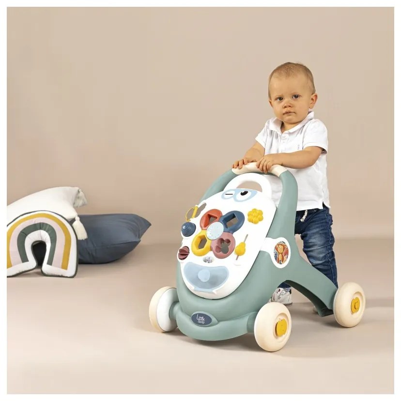 Smoby little chodzik 3w1 pchacz interaktywny wózek