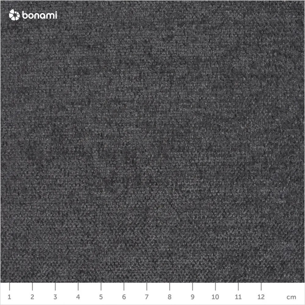 Ciemnoszara rozkładana sofa w kształcie litery "U" Miuform Scandic Lagom, lewostronna