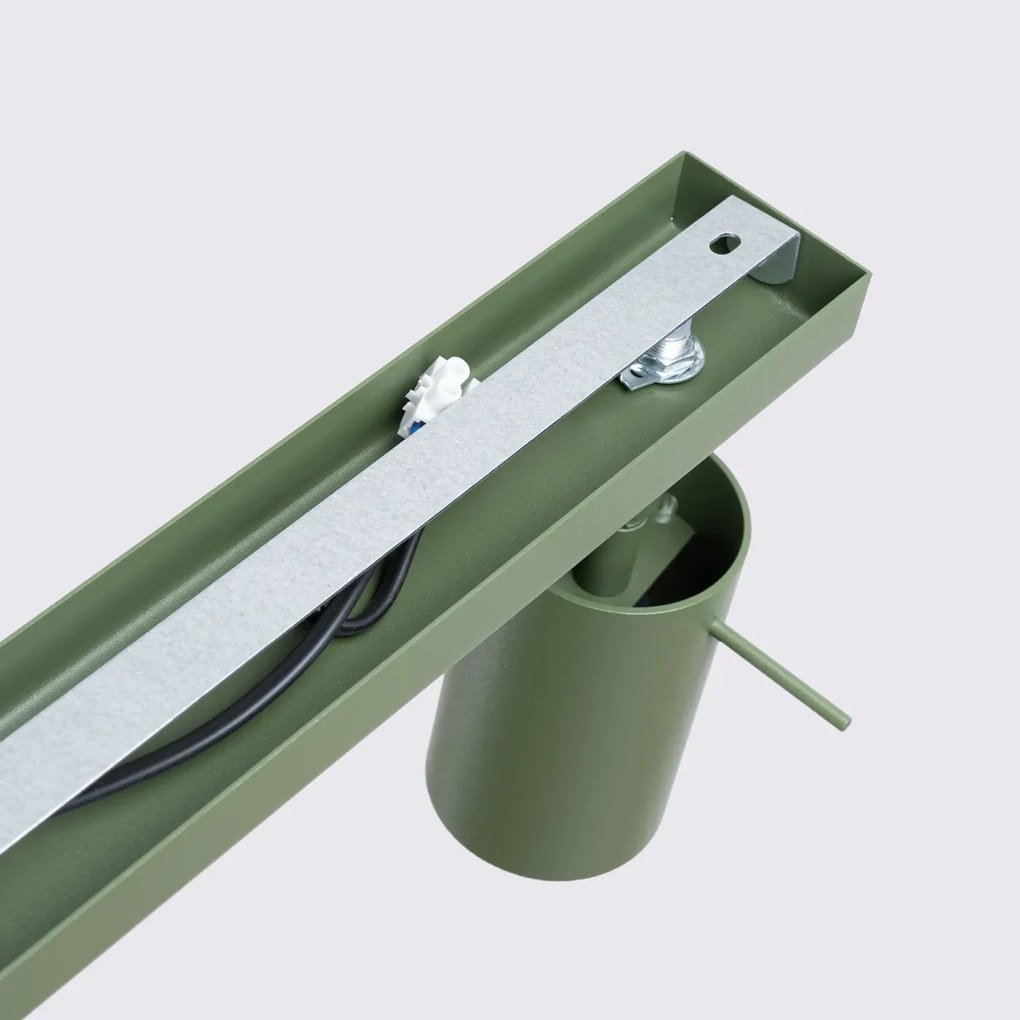 Listwa oświetleniowa RING 3L zielony oliwkowy SOLLUX LIGHTING
