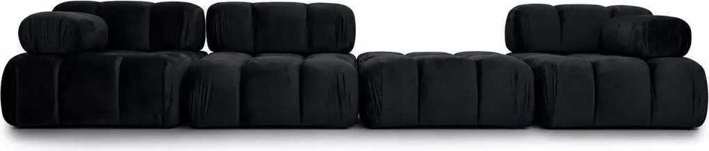 Sofa modułowa Eleganza SL+S+P+SP - nowoczesna sofa z przeszyciami do dużego salonu