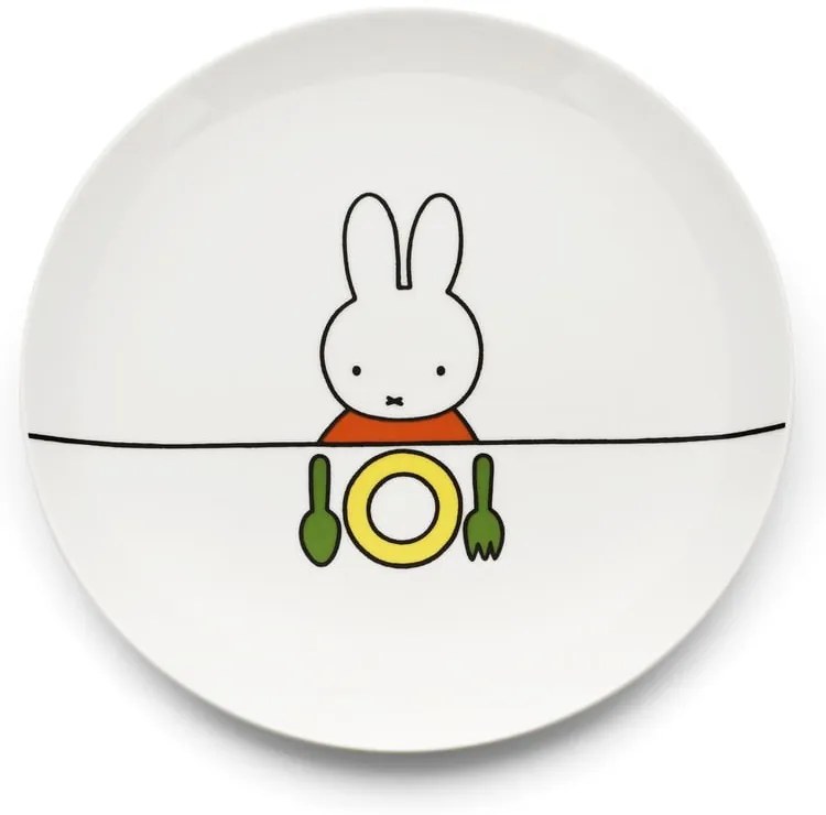 Porcelanowy zestaw naczyń dla dzieci 6 szt. Miffy – Zilverstad