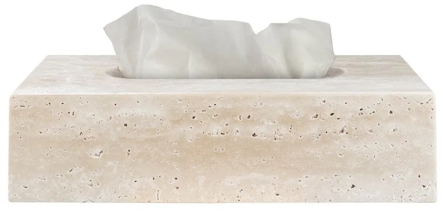 Kamienny pojemnik na chusteczki Travertine – Mette Ditmer Denmark