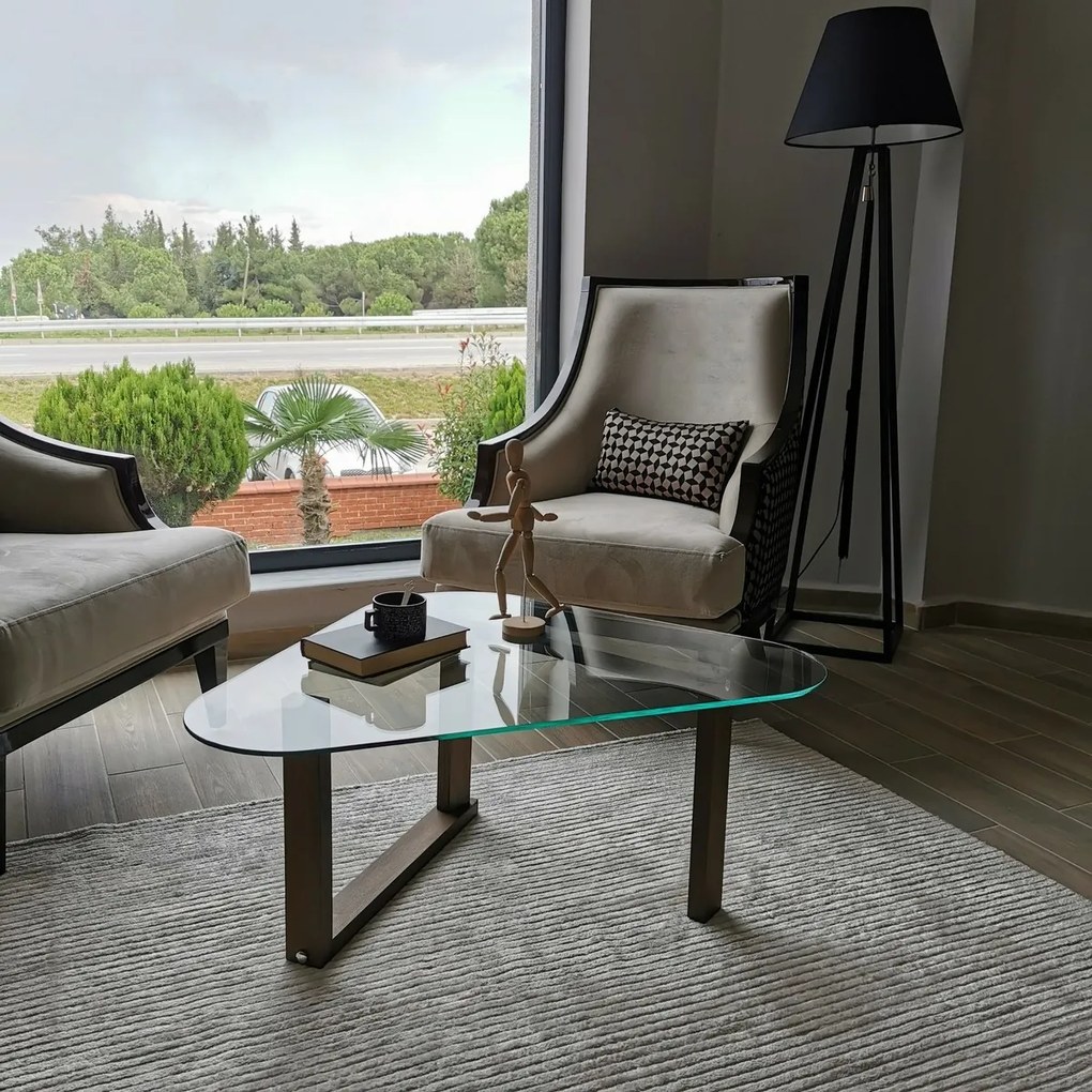 Stolik konferencyjny Orta Walnut