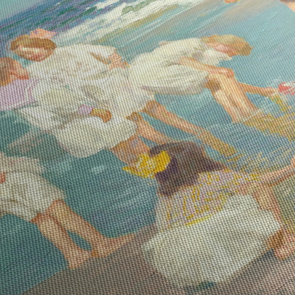 Obraz - Edward Henry Potthast, A Holiday, reprodukcje (125x70 cm)