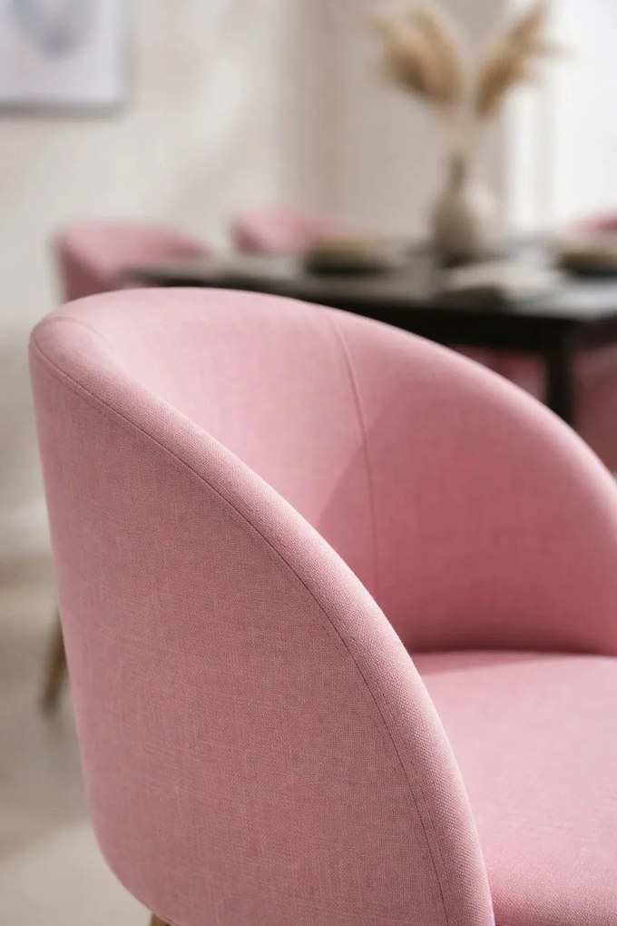 Krzeso z aksamitnej tkaniny