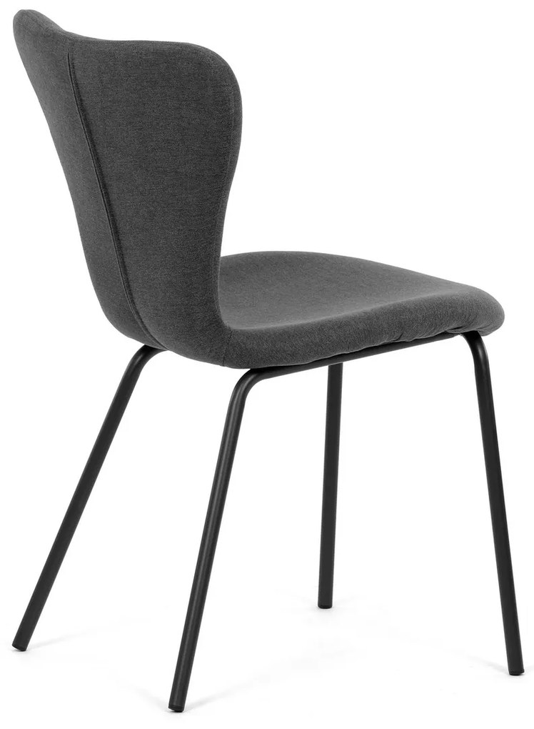 Zestaw krzeseł do jadalni CT-S8010 GREY2, 2 szt.