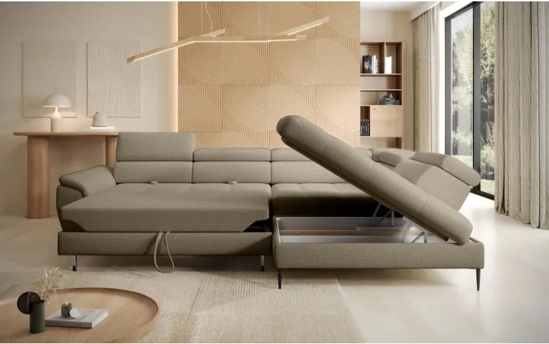 Narożnik EMPOLI L z funkcją spania WERSAL