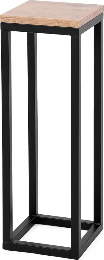 Industrialny metalowy stojak na kwiaty 60 cm F1-G80