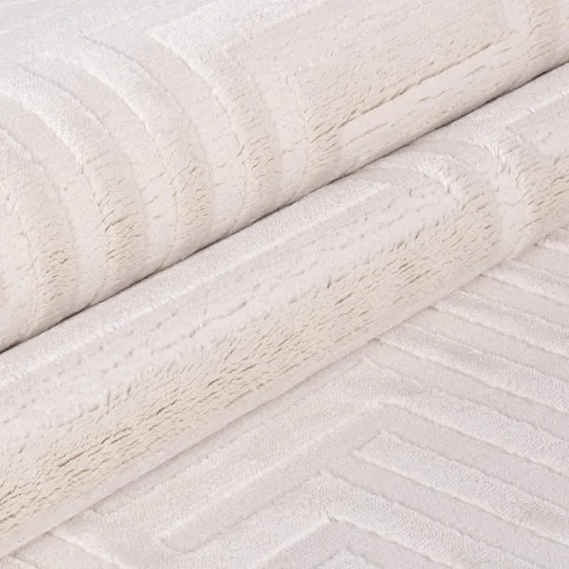 Dywan 3D nowoczesny Sahara Ornament kremowy 280 cm x 370 cm