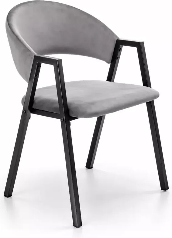 Krzesło Moda - nowoczesne tapicerowane krzesło z ergonomicznym oparciem
