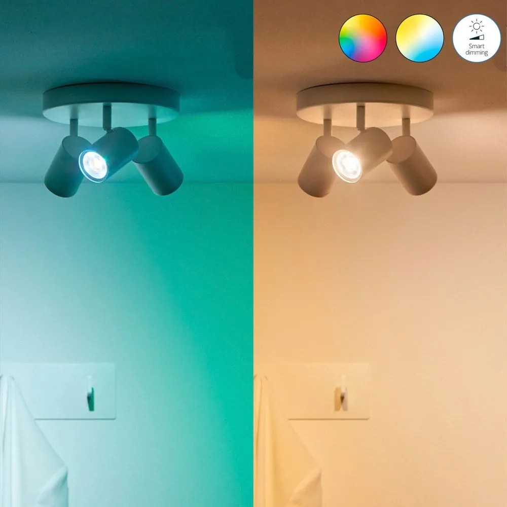 Inteligentne żarówki LED z gwintem GU10 zestaw 3 szt. , 5 W – WiZ