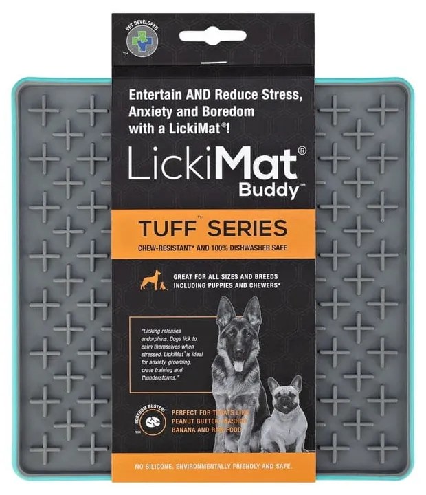 Mata do lizania Buddy Tuff Turquoise – LickiMat