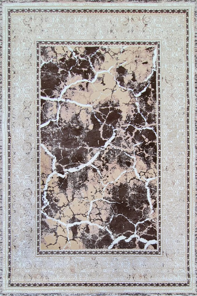 Dywan klasyczny Piero marmur beżowy 60 cm x 100 cm