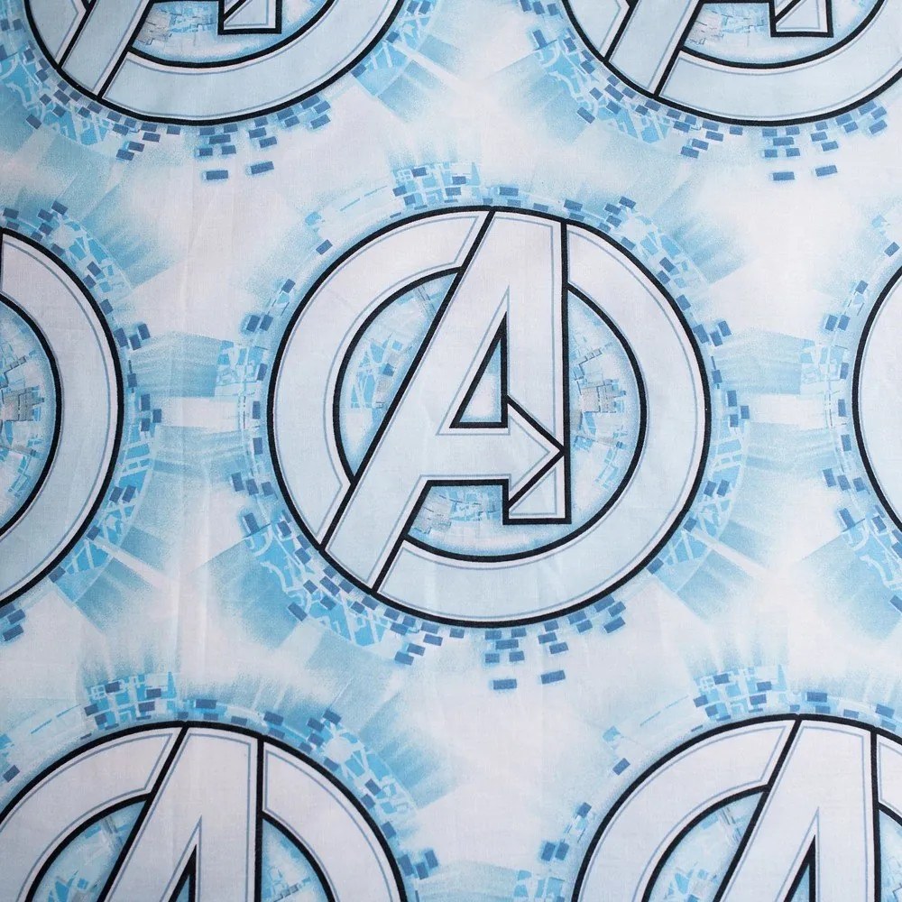 Dziecięca bawełniana pościel Jerry Fabrics Avengers Heroes, 140x200 cm