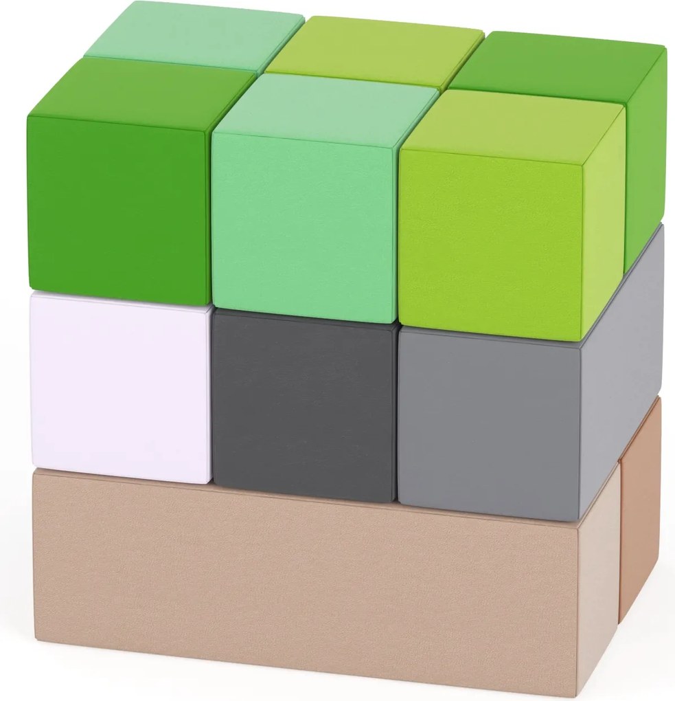 Modułowe klocki piankowe do przedszkola i żłobka Happy Cube Mid H200