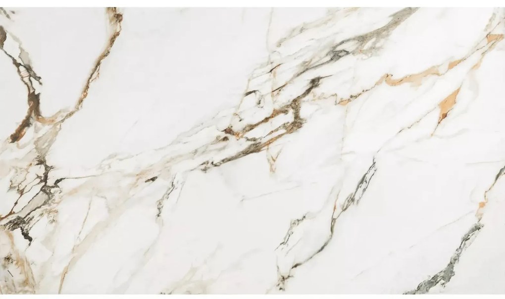 STÓŁ COLUMBUS CERAMIC BIAŁY AMBER BIANCO/CZARNY 160(240)X90 SIGNAL