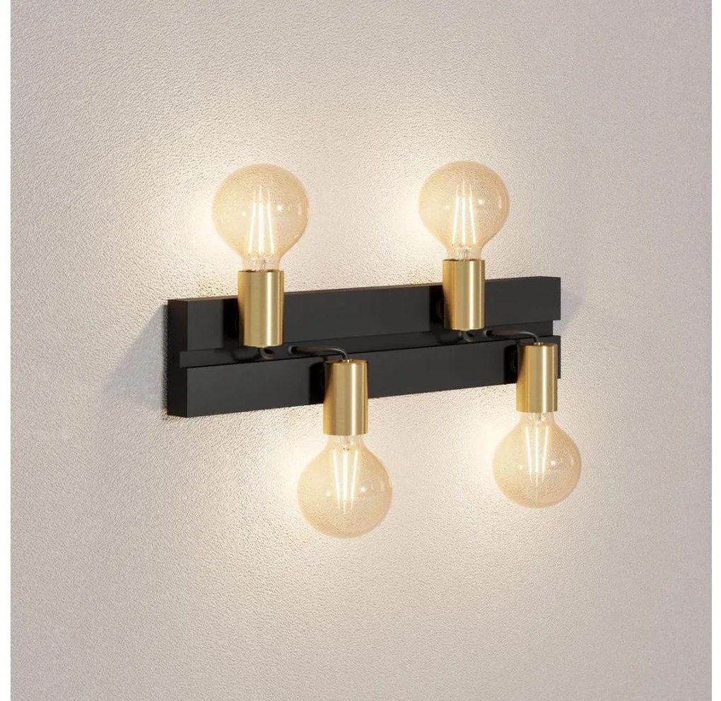 Eglo 900509 - Lampa sufitowa MACCHIONE 4xE27/10W/230V