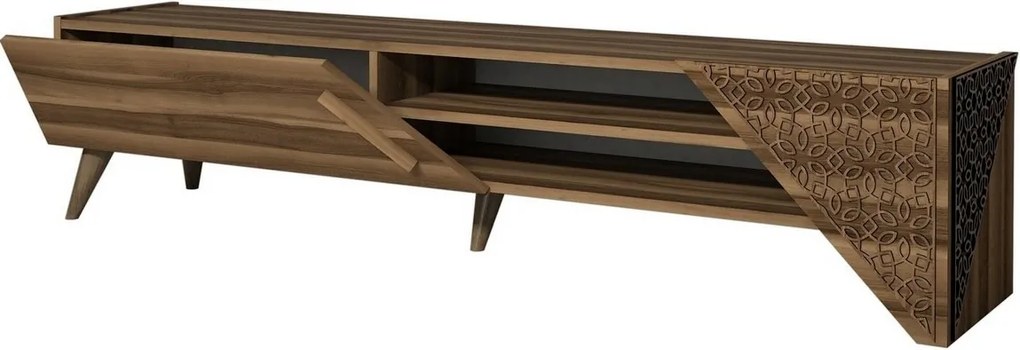 Stolik pod telewizor Beril Walnut