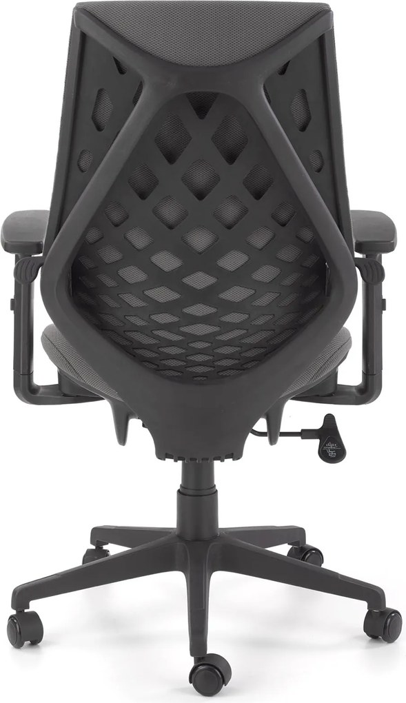 Obrotowe krzesło biurowe z regulacjami i podparciem lędźwiowym Rubio