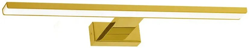 Złoty kinkiet LED łazienkowy - N014-Folind 13,8W 60x11,5x4 cm