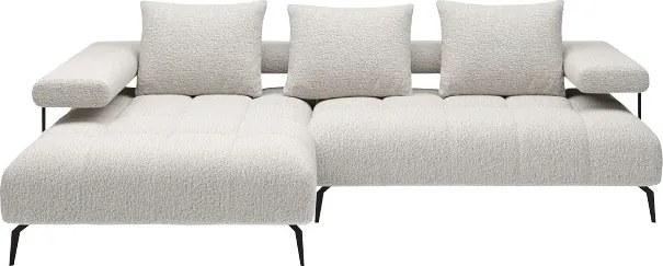 Narożnik MAGNETIC S układ L elektryczna regulacja siedziska WERSAL