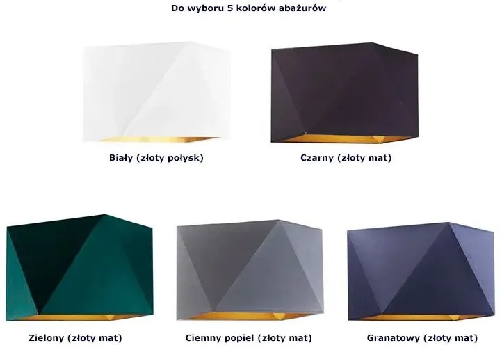 Lampa wisząca glamour z chromowanym stelażem D4-N98