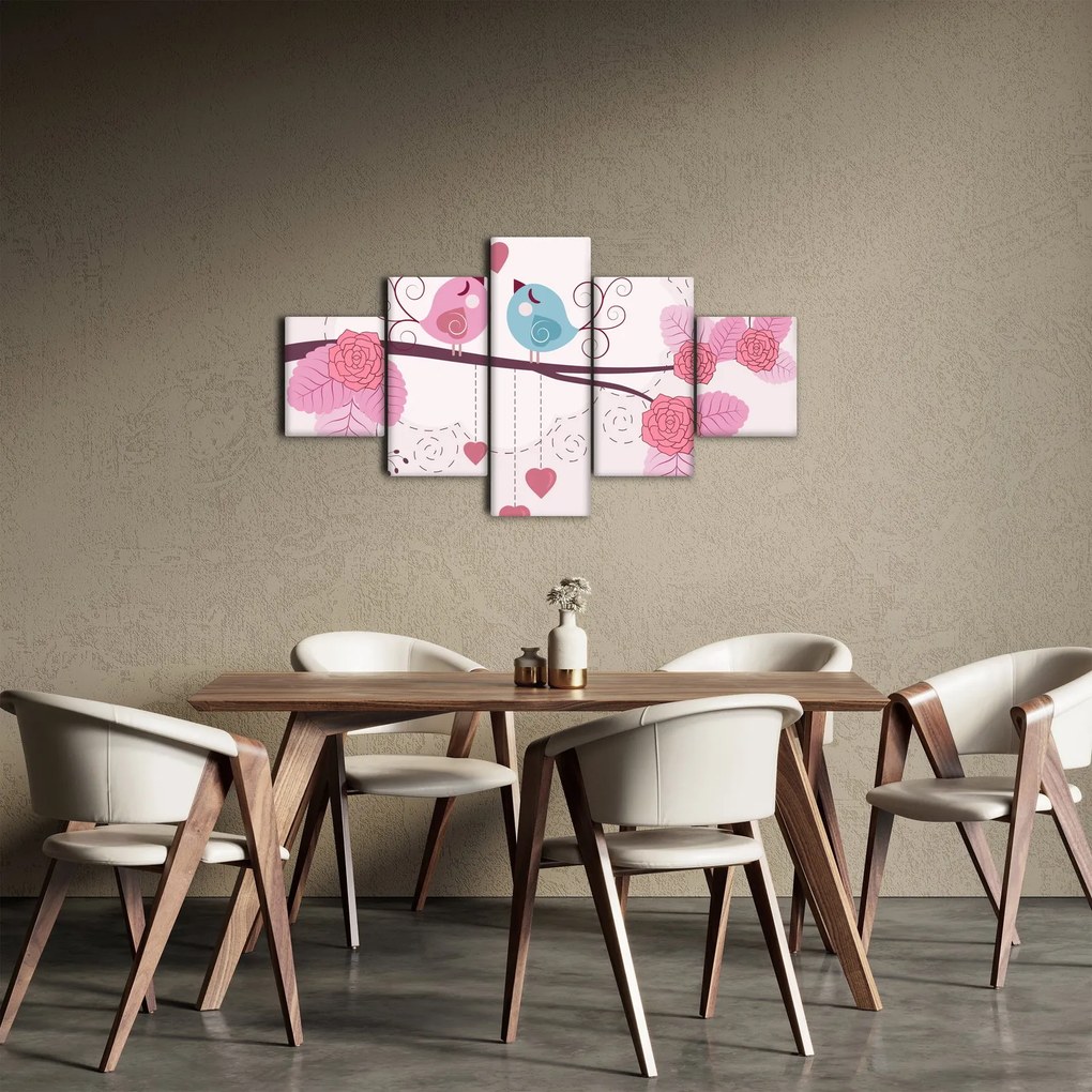 Obraz - Czas miłości (125x70 cm)