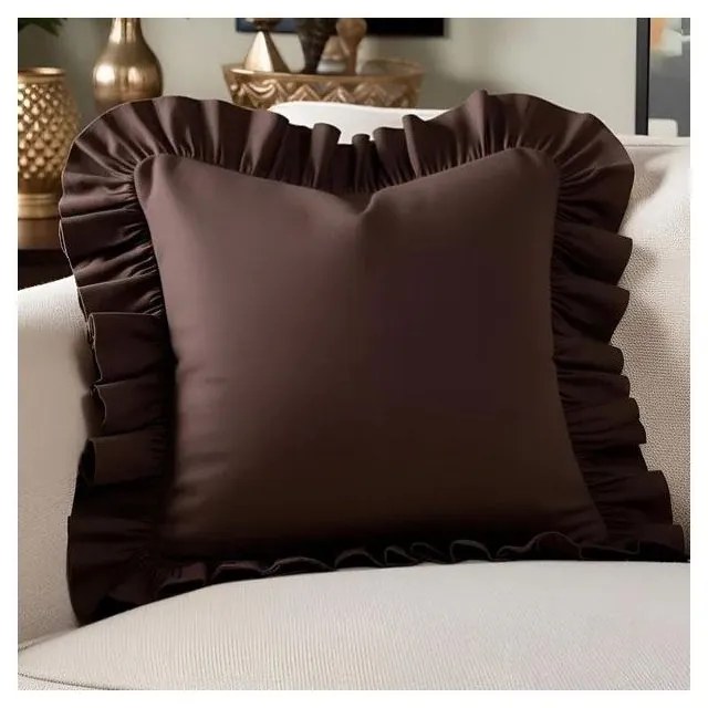 Poszewka na poduszkę z mieszanki bawełny 40x40 cm Ruffled – Mila Home