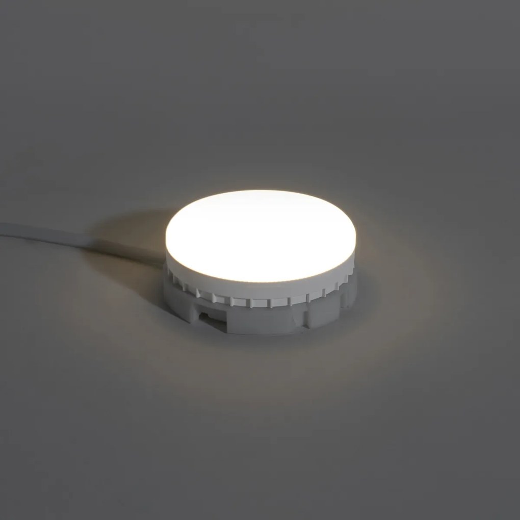 Zestaw 5 żarówek LED GX53 ściemnialnych 3-stopniowo 9W 900 lm 3000K