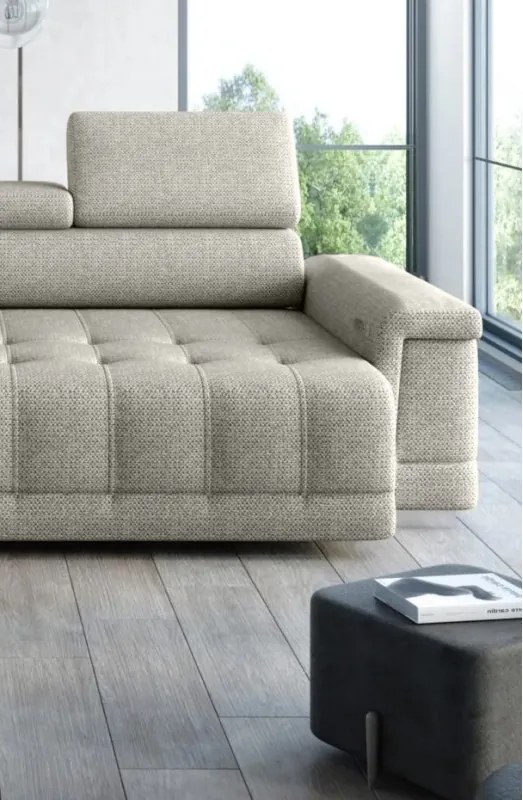 Narożnik CAMPO S z elektryczną regulacją siedziska WERSAL