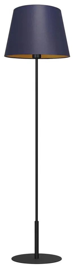 Lampa stojąca ARDEN 1xE27/60W/230V fiolet/złoto