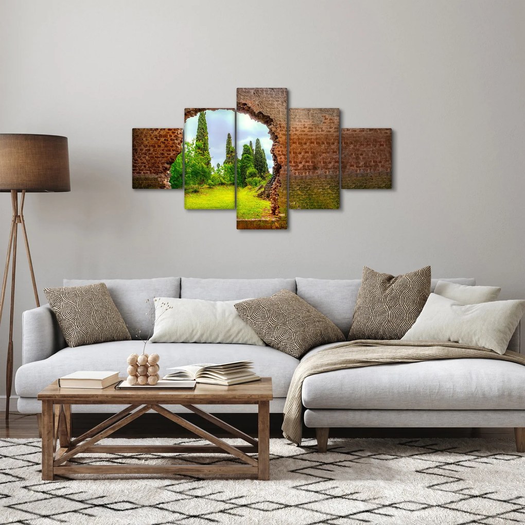 Obraz - Ogród Eden (125x70 cm)
