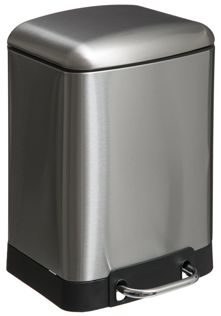 Kosz na śmieci ARIANE, stal nierdzewna, 6 L