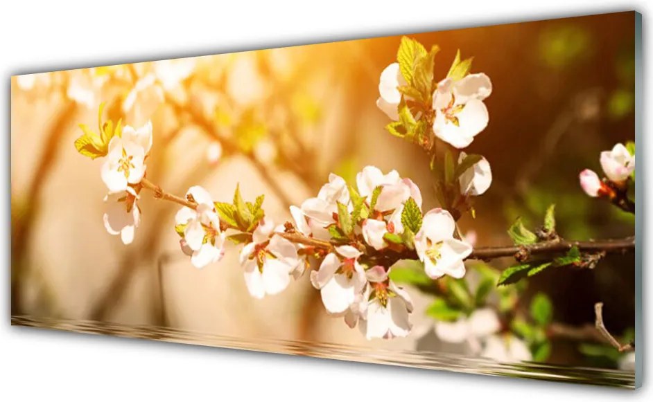 Panel Szklany Letni Bukiet Na Płótnie