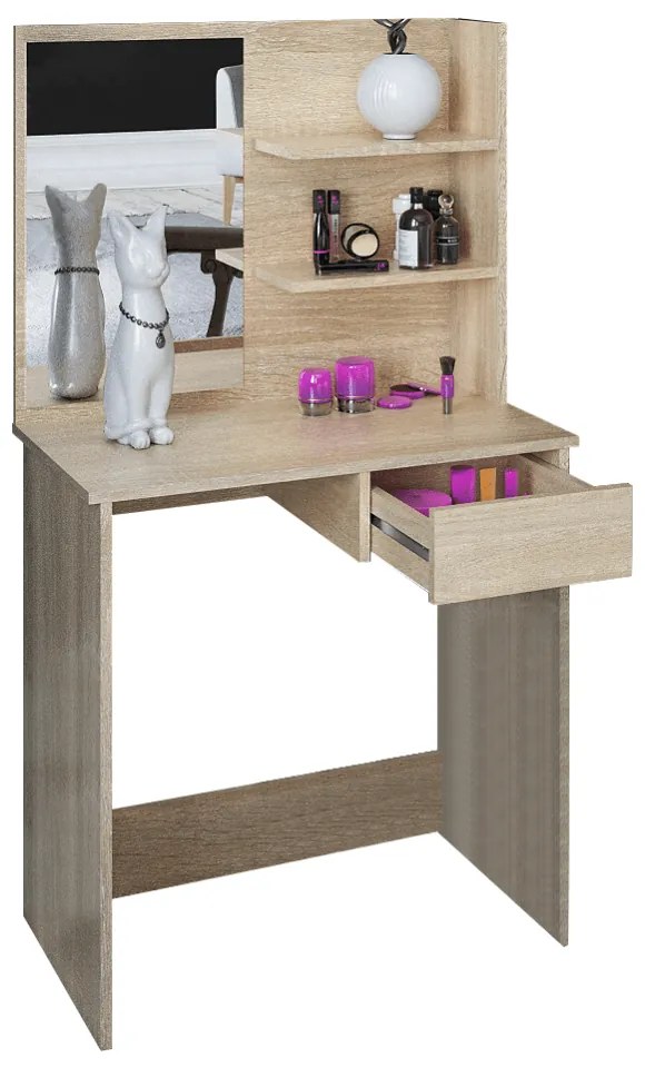 Stolik dekoracyjny BELEZA, dąb sonoma