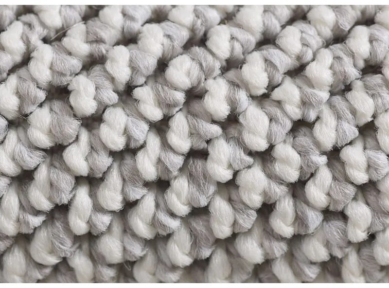 Dywan zewnętrzny Loom srebrny 120 cm x 120 cm  koło