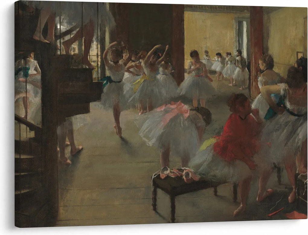 Obraz - Edgar Degas, The Dance Class, reprodukcje (70x50 cm)
