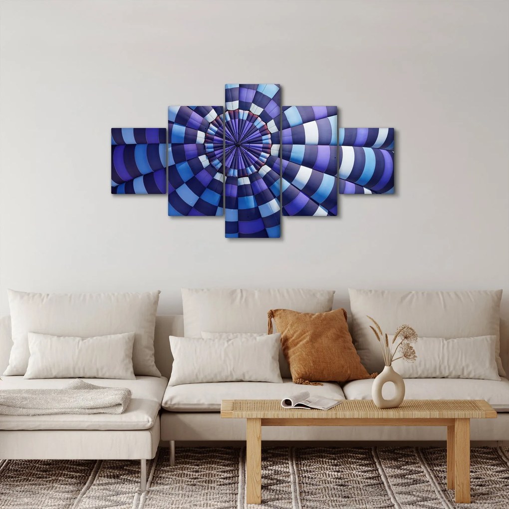 Obraz struktury latającego balonu (125x70 cm)