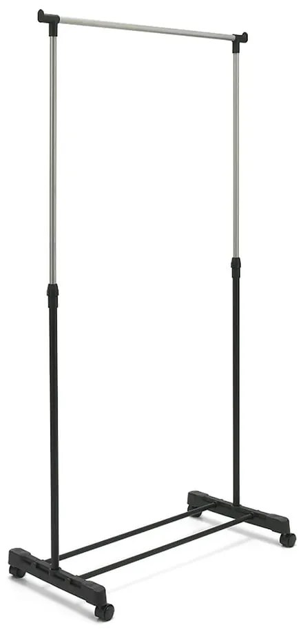 Czarny metalowy stojak na ubrania 85x94x48 cm – Addis
