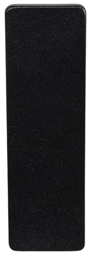 Czarny ścienny stalowy haczyk Angle – Spinder Design