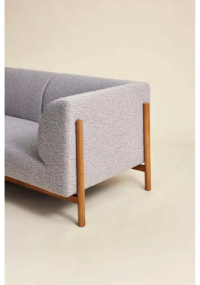 Szara sofa 257 cm Moment – Hübsch