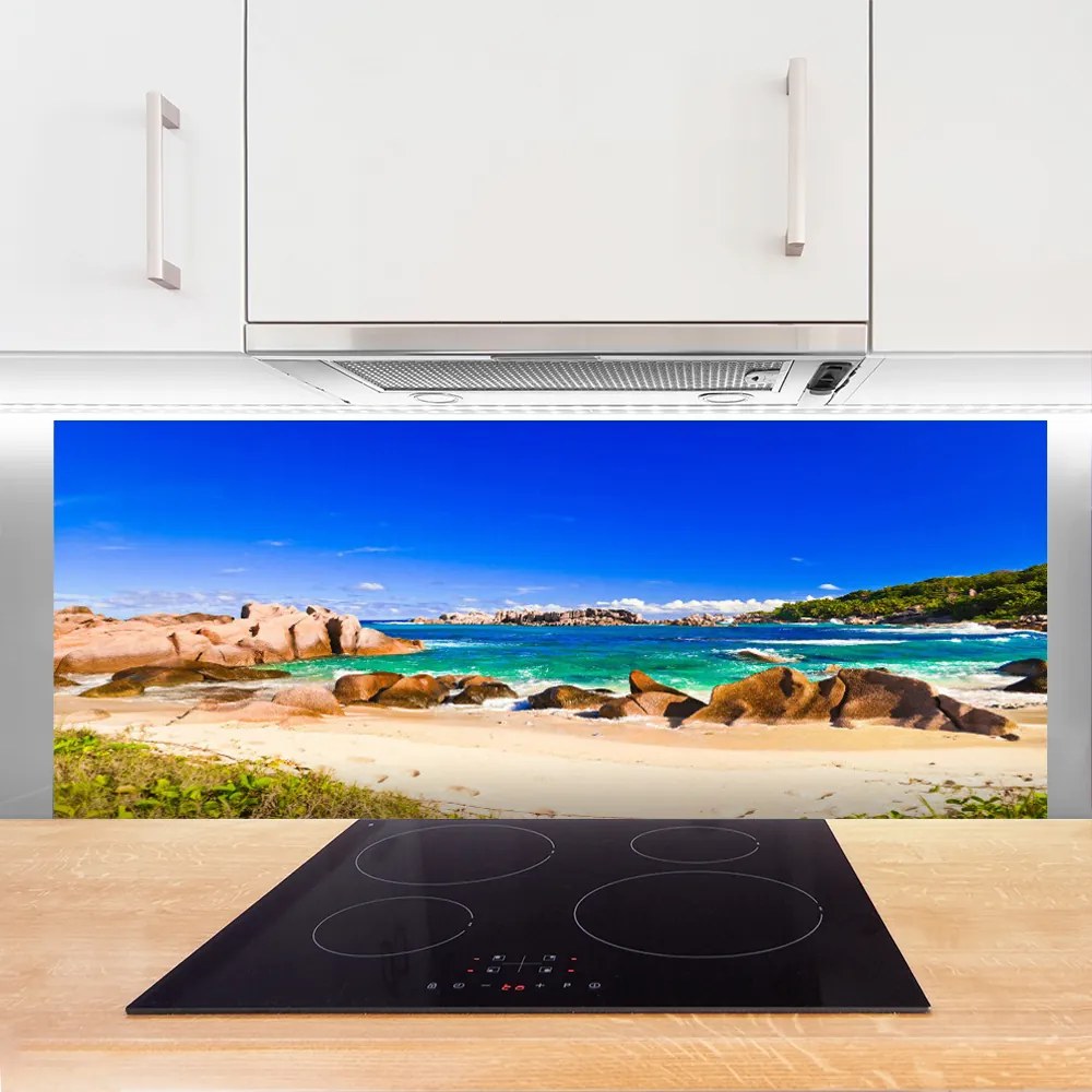 Panel Kuchenny Spokojny Brzeg Morza