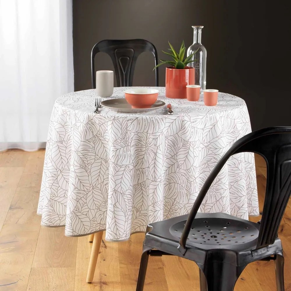 Obrus ø 180 cm Solea – douceur d'intérieur