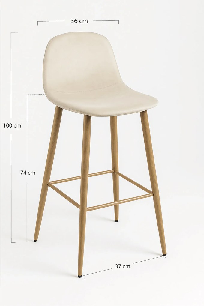 Aksamitny stoek Teok