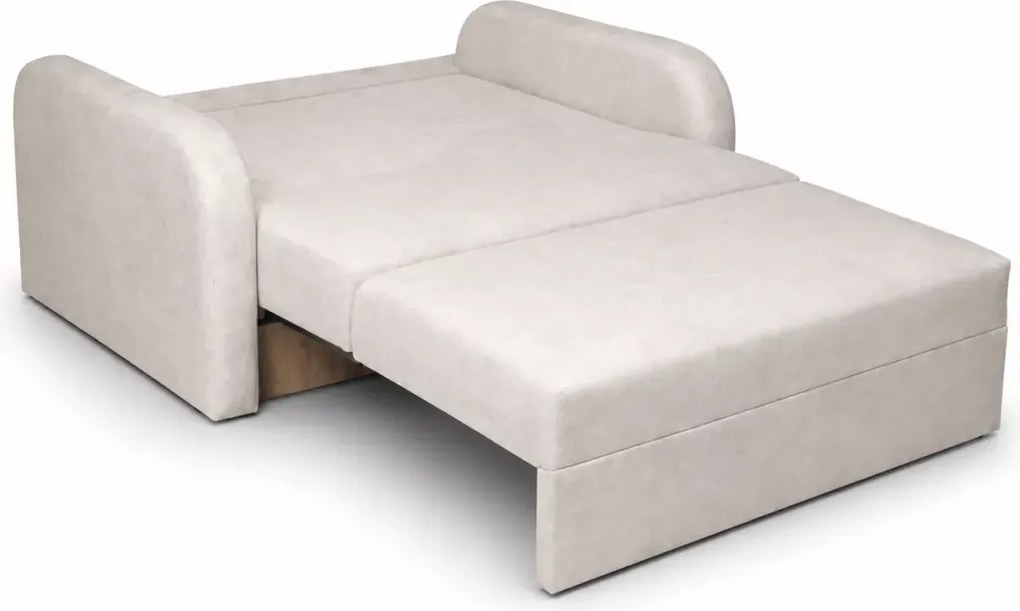 Kanapa amerykanka Tori II z funkcją spania i pojemnikiem na pościel – stylowa sofa 2-osobowa dostępna w 5 kolorach tkanin