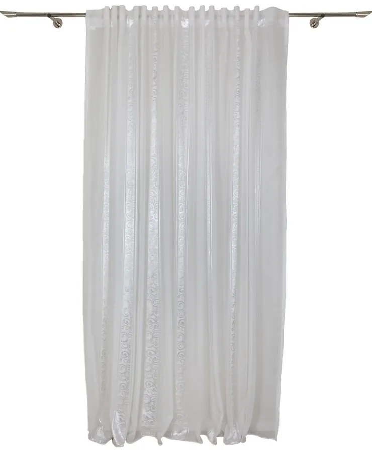Biała firanka 140x245 cm Minka – Mendola Fabrics