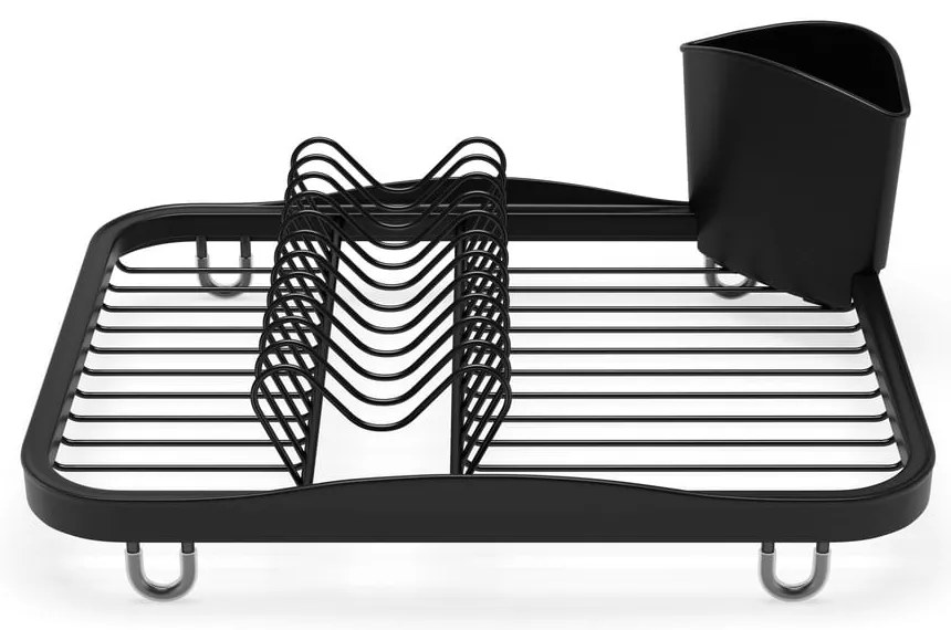 Czarny stalowy ociekacz 36x28 cm Sinkin – Umbra