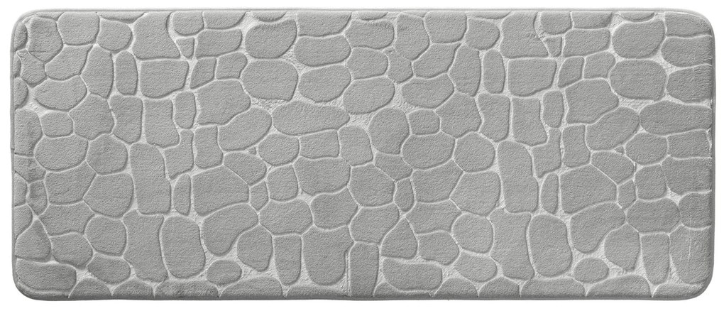 Podłużna mata łazienkowa z tłoczonym wzorem, 50 x 120 cm