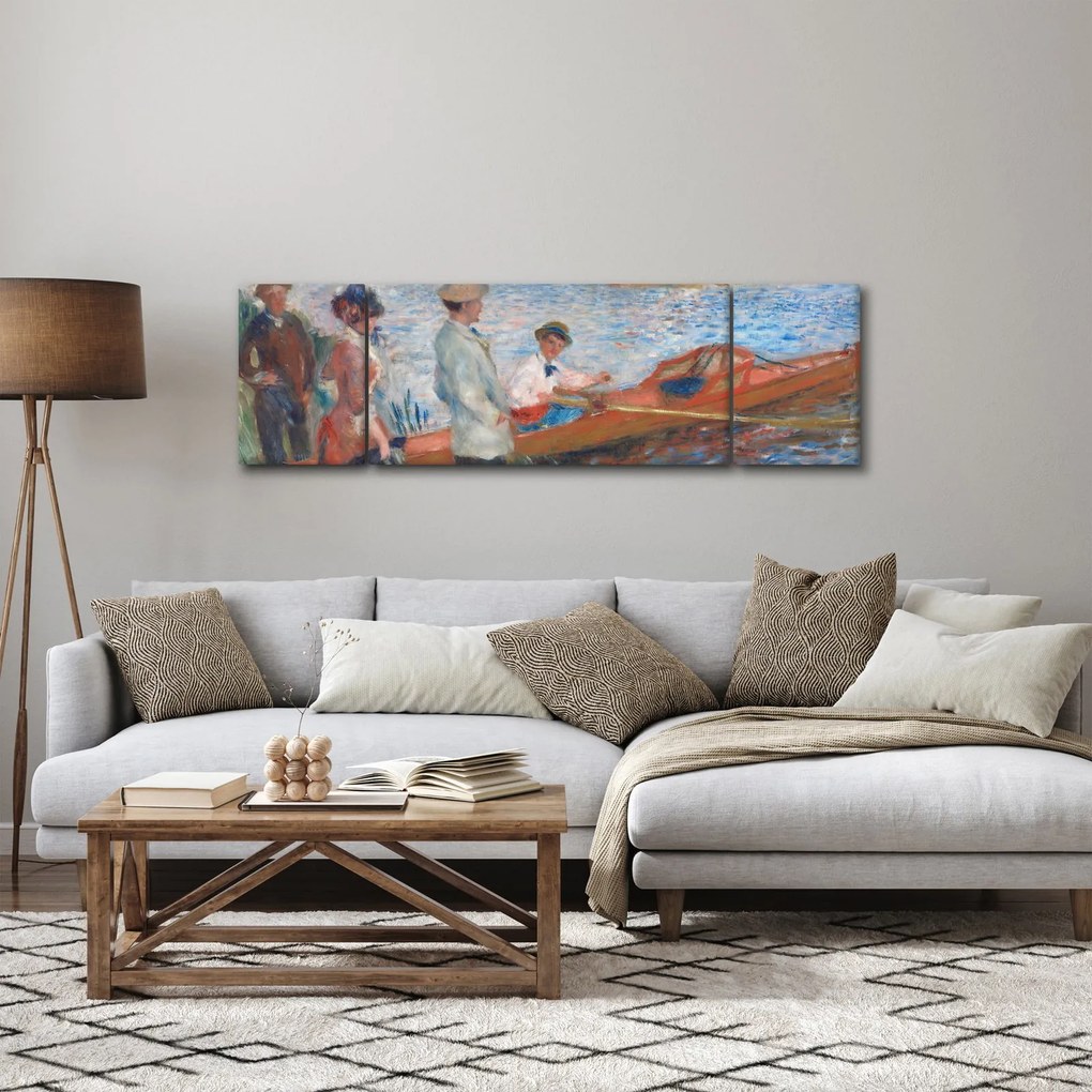 Obraz - Auguste Renoir, Oarsmen at Chatou, reprodukcje (170x50 cm)